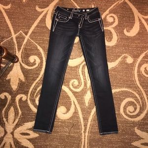 Miss Me Black Skinny Jeans